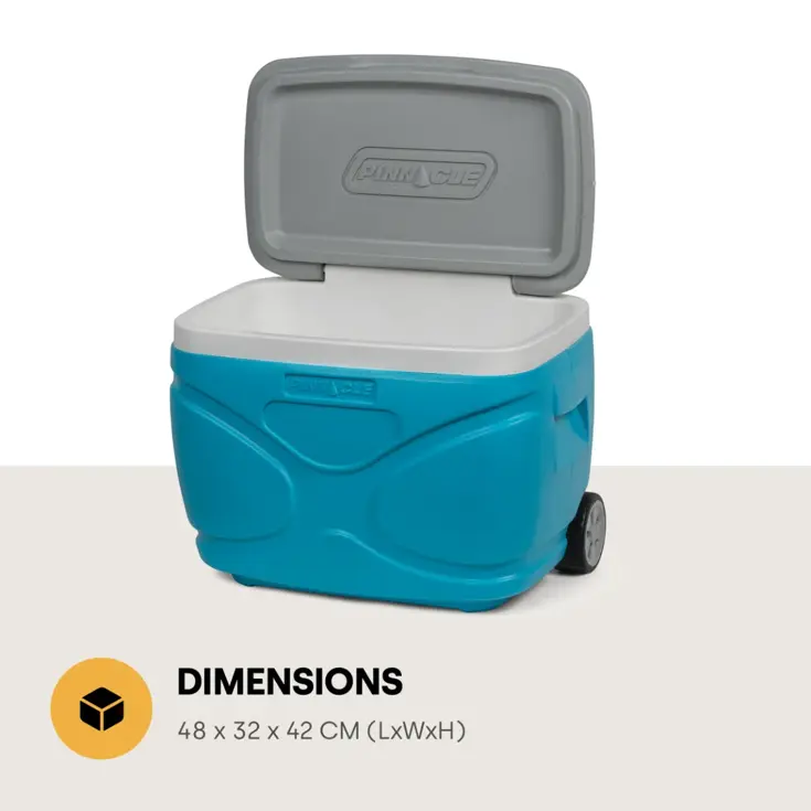 Pinnacle Prudence Koelbox op wielen - 30L