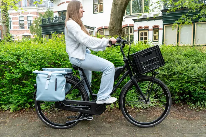 Voltano Dubbele Fietstas Rolltop E-bike Pro