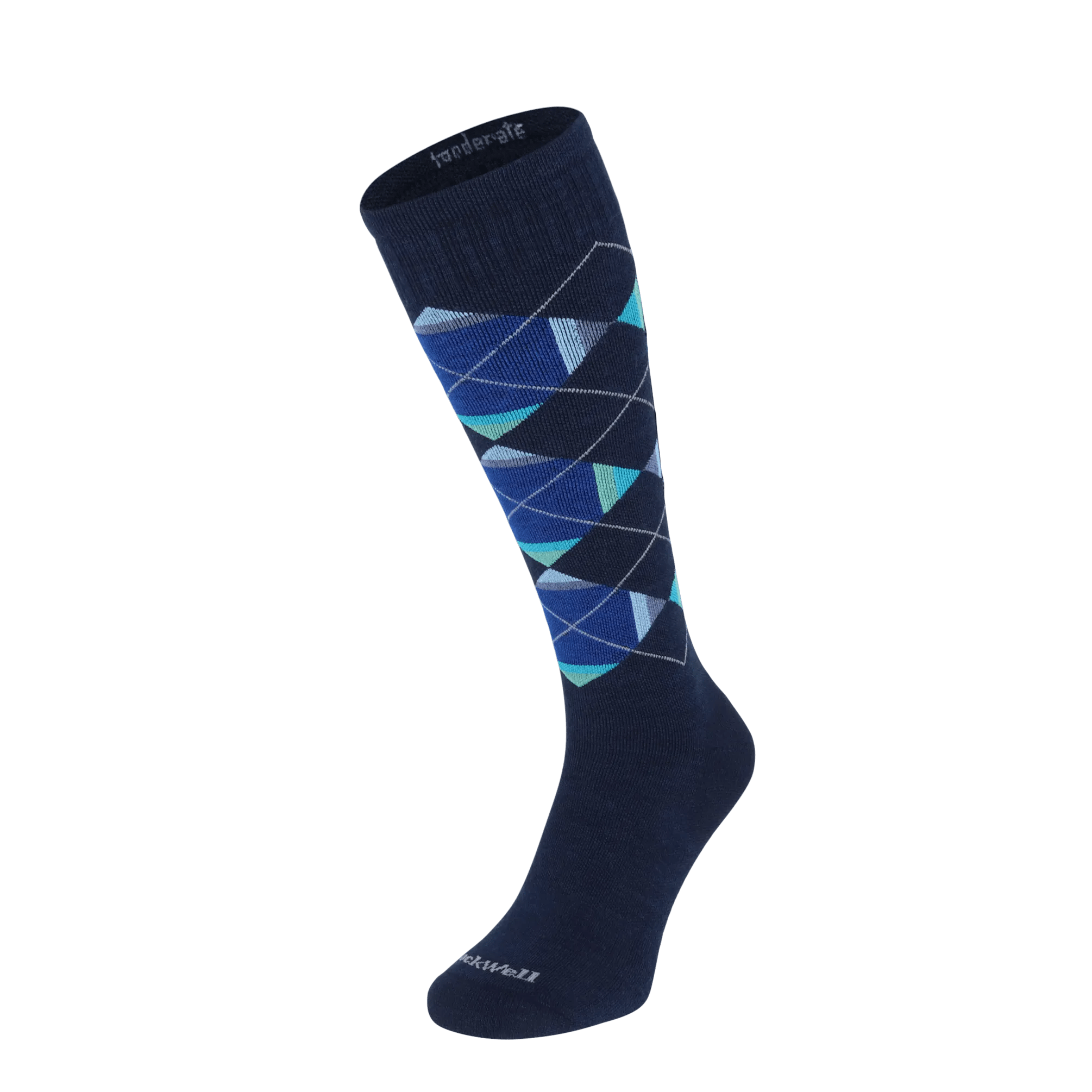 Sockwell Prism Argyle  Compressiesok  Blauw