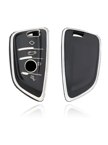 TPU Sleutelhoesje voor Bmw zwart B4A