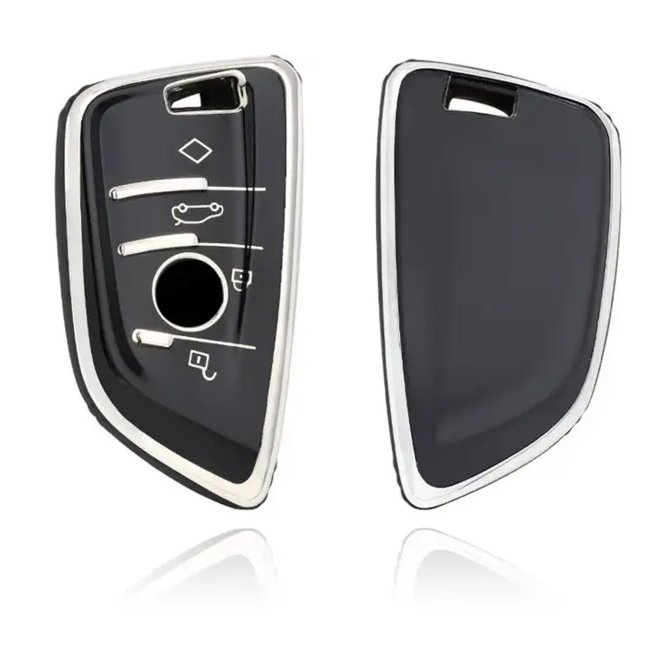 TPU Sleutelhoesje voor Bmw zwart B4A