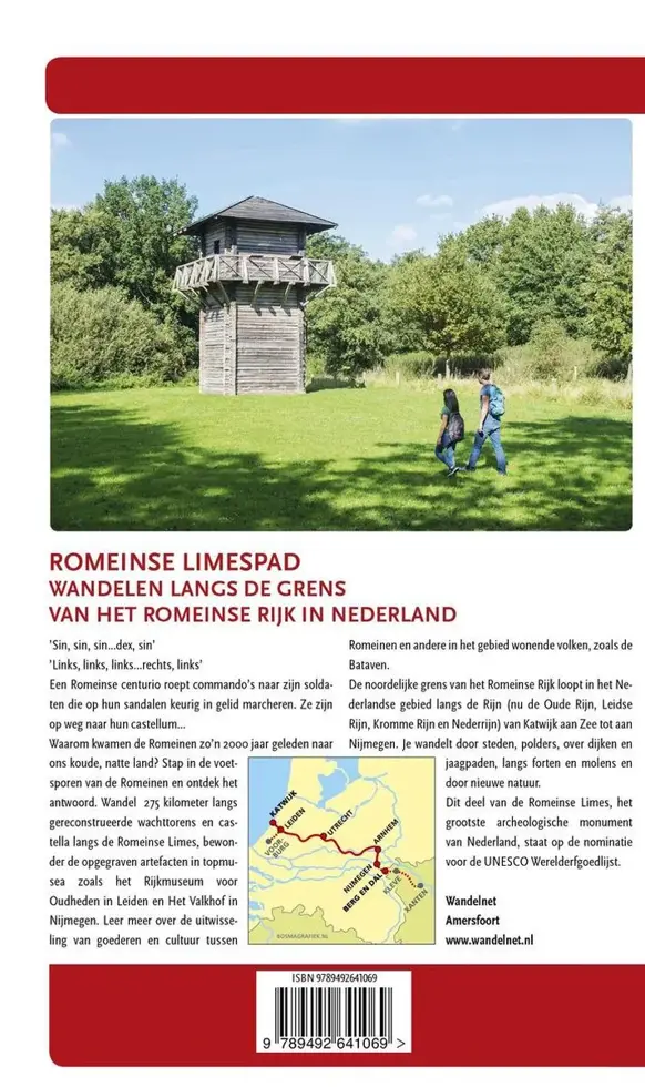 Wandelgids LAW 16 Romeinse Limespad