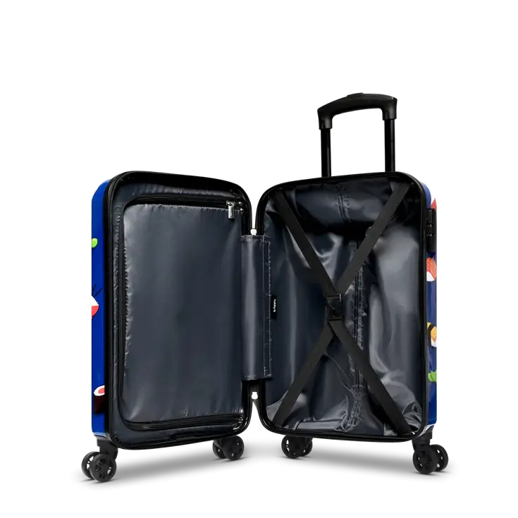 Handbagage Koffer met print - 53cm