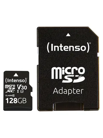 Micro SDXC kaart Prof. - 128GB