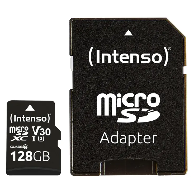 Micro SDXC kaart Prof. - 128GB