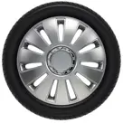 Wieldoppen set - 15 inch - Silverstone