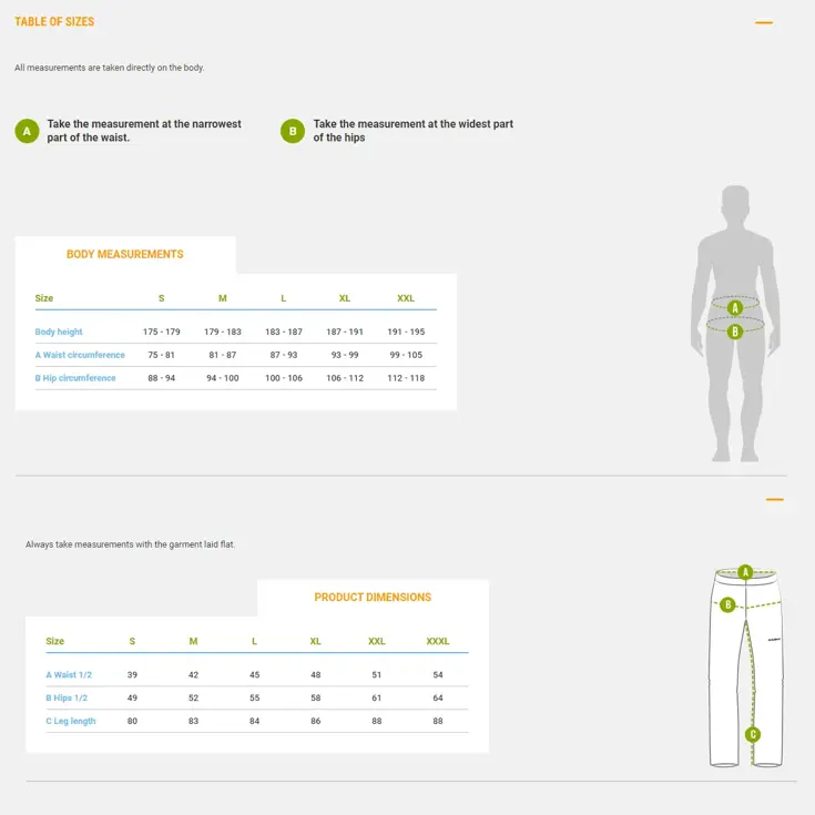 Outdoorbroek heren Krony