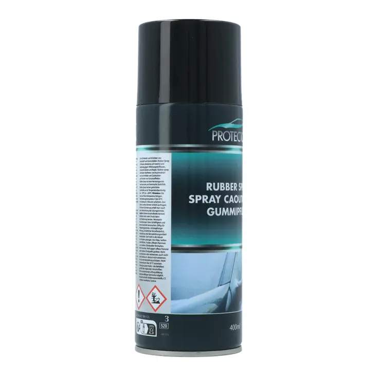 Rubberspray voor bescherming en smering van rubber