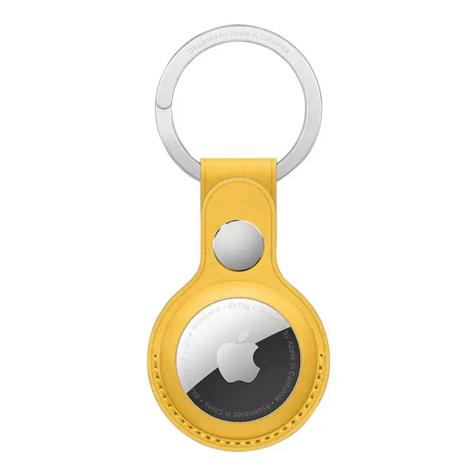 Apple Leather Key ring AirTag-sleutelhanger