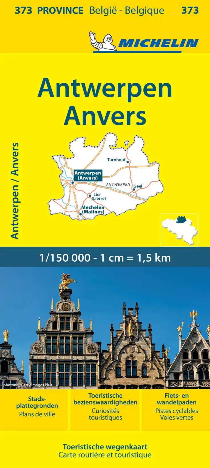 Wegenkaart Local 373 Provincie Antwerpen