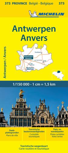 Wegenkaart Local 373 Provincie Antwerpen
