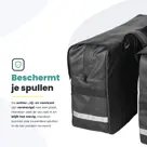 Voltano luxe dubbele fietstas XL 44 L