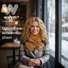 Oplaadbare verwarmende shawl - drie standen
