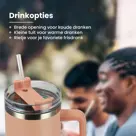 Nexxt Thermosbeker met Rietje - 1,2 Liter