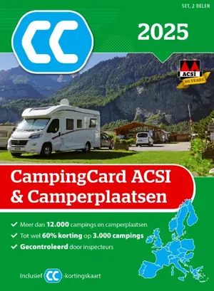 ACSI CampingCard & Camperplaatsen 2025