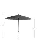 Manilla Ø250 Stokparasol Garden Impressions