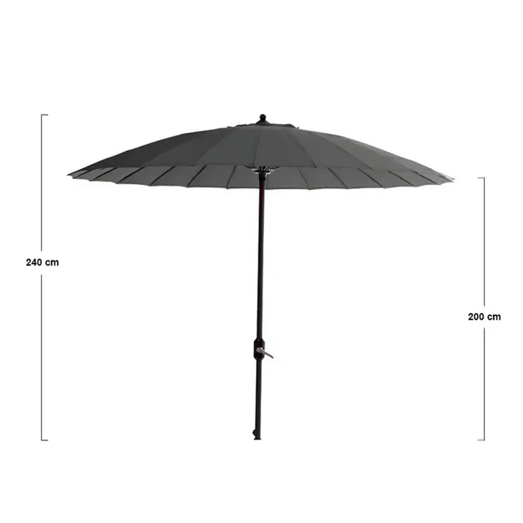 Manilla Ø250 Stokparasol Garden Impressions
