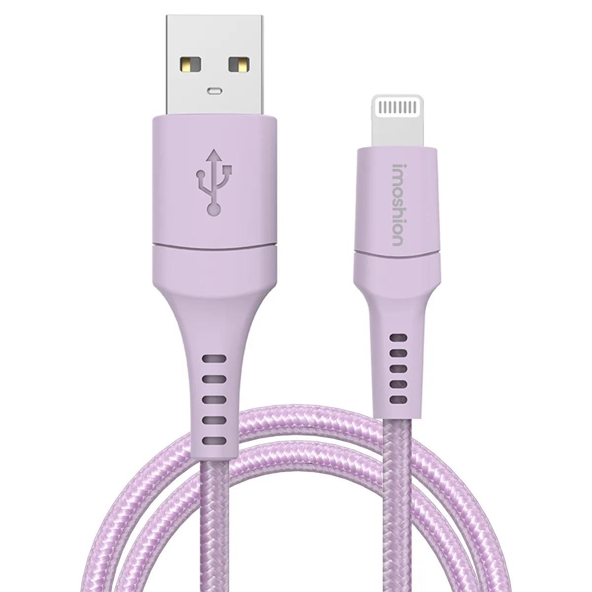 Imoshion  Lightning naar USB kabel 2 meter  Lila main product image