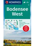 Wandelkaart WK1a Bodensee West