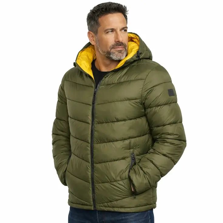 Heren Hooded Puffer Jacket