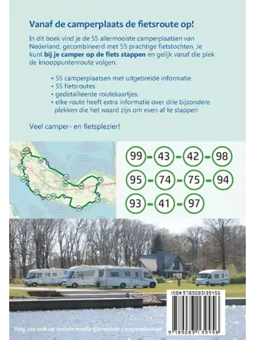 55 Camperplaatsen & fietsroutes in Nederland