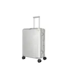 Travelite aluminium 4w trolley m Zilver