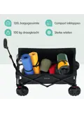 Bolderkar – 100KG – Zwart