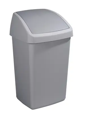 Delta - Prullenbak met swingdeksel - 50L