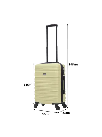 Reiskoffer S ABS 39L met TSA-slot en 360° wielen