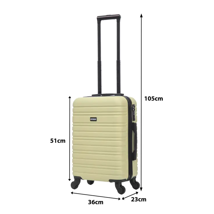 Reiskoffer S ABS 39L met TSA-slot en 360° wielen