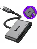 Ease USB-C SD Kaart Kaartlezer Grijs