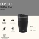 FLASKE 380ML  RVS Koffiebeker to Go