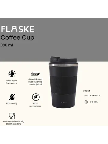 Koffiebeker to Go RVS 380ML