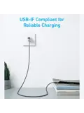 322 USB-A to USB-C Cable Nylon