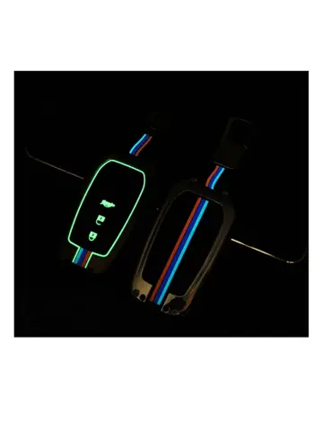 Metalen Sleutelhoesje voor Toyota grijs A3