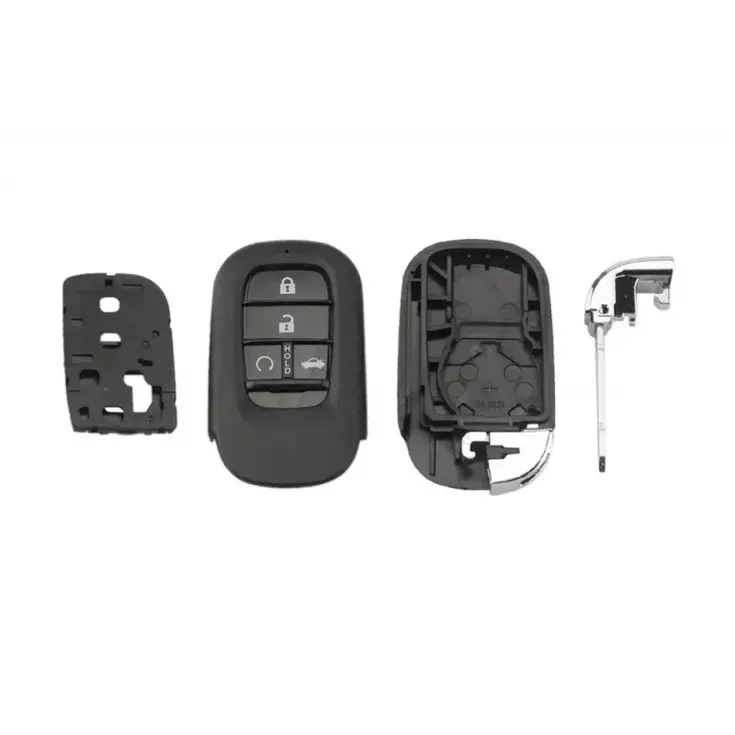 Smart key behuizing 4 knops geschikt voor Honda