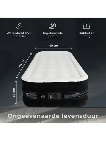 FLOAT Eenpersoons luchtbed - VersaVento