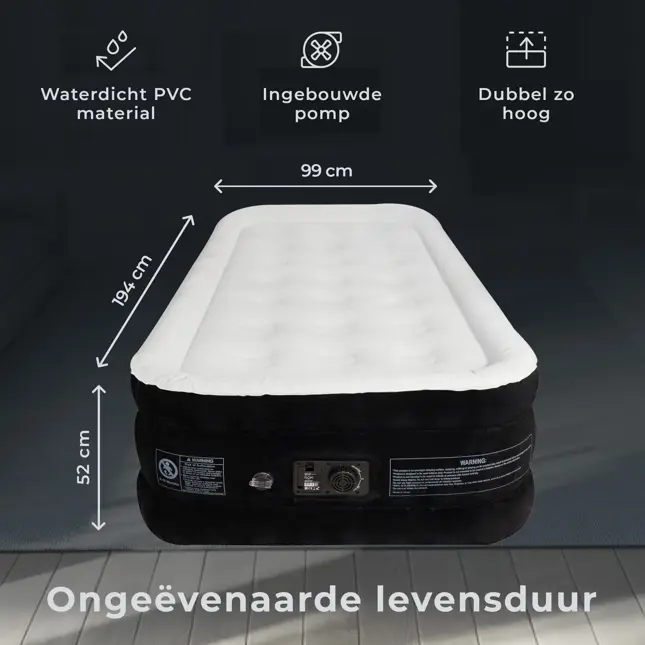 FLOAT Eenpersoons luchtbed - VersaVento