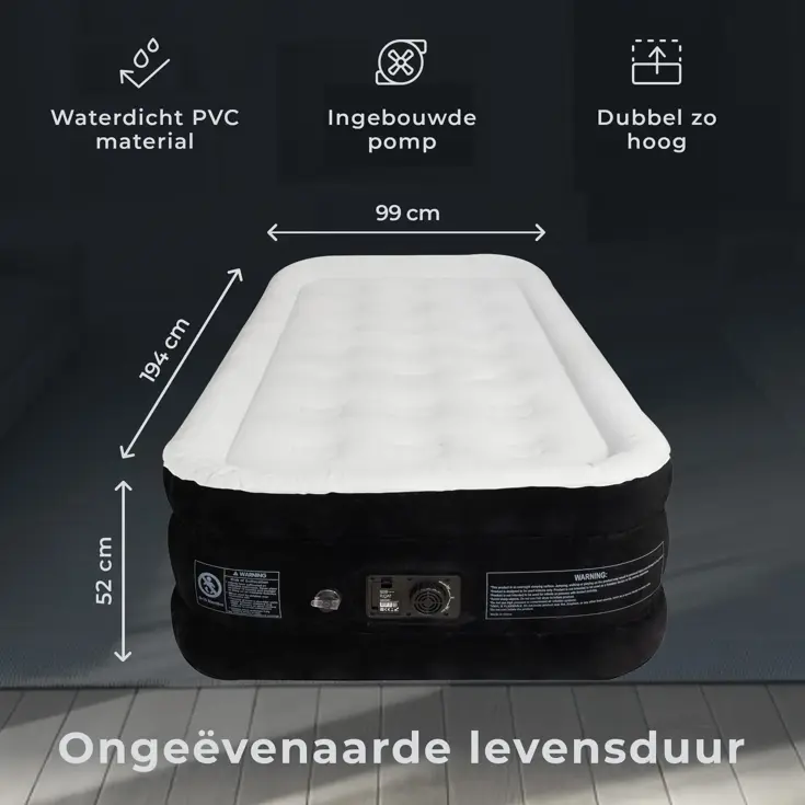 FLOAT Eenpersoons luchtbed - VersaVento