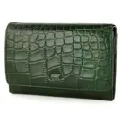Croco - Portemonnee - Leer - Dames - 4 pasjes
