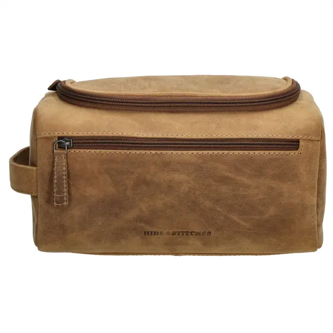 Hide&Stitches - Idao - Leren toilettas