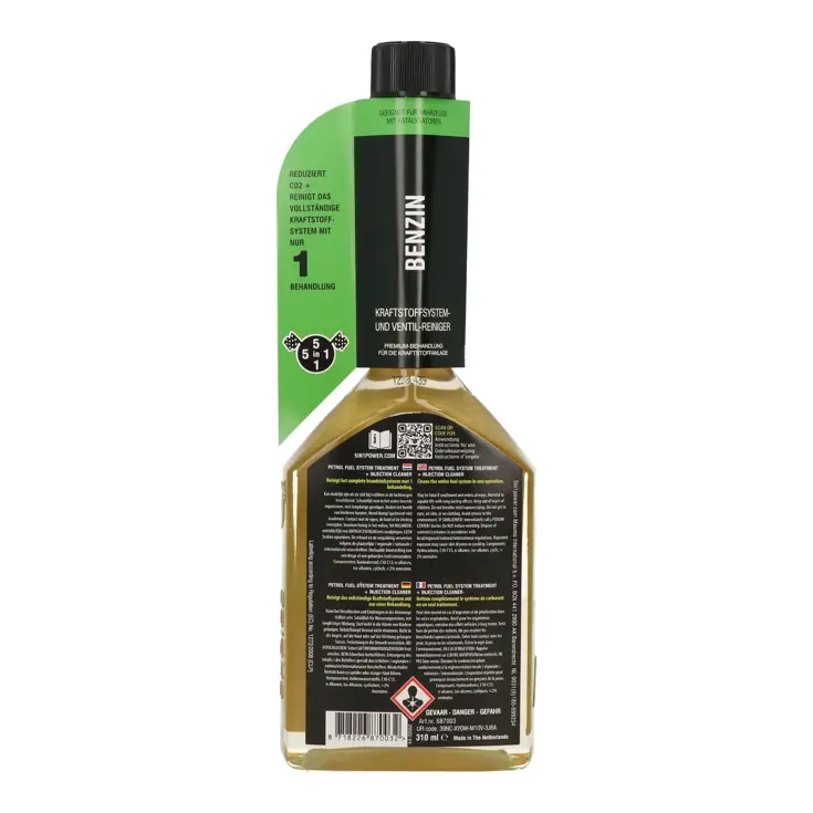 Benzine brandstofsysteem reiniger 310ml