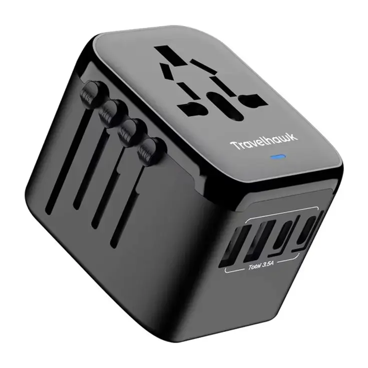 Wereldstekker – Universele Reisadapter met USB