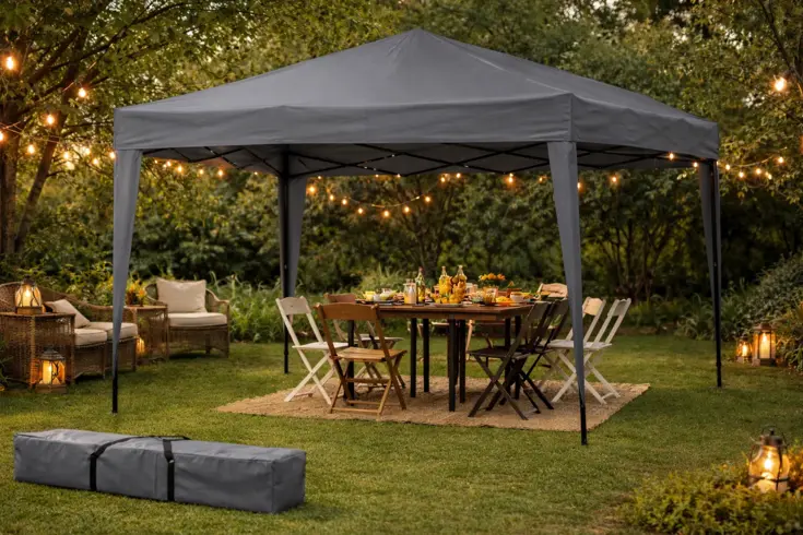 Partytent - 3X3m - Easy-Up Tent -