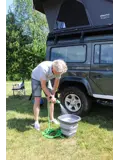 Oplaadbare Opvouwbare Afspuitset 15 Liter