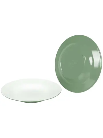 Diepbord Two-Tone Melamine 4 Stuks