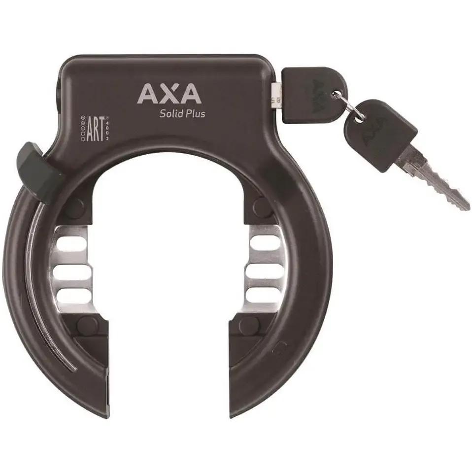 AXA Solid Plus Black Ring Lock 150mm | ANWB Webwinkel