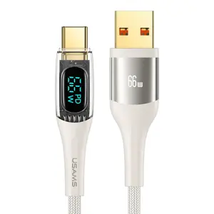 USB-A/USB-C - Display - 1.2m - USAMS