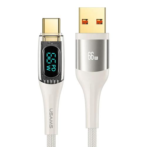 USB-A/USB-C - Display - 1.2m - USAMS