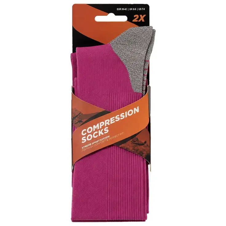 2 paar - Compressie Sokken Hardlopen